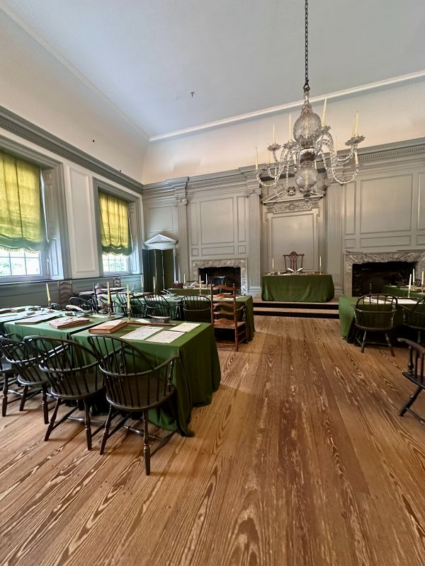 The Assembly Room at Independence Hall