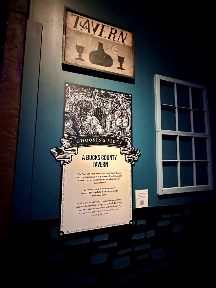 An exhibit on the Doan Gand of Bucks County, on display at the Mercer Museum, Philadelphia off the beaten path.