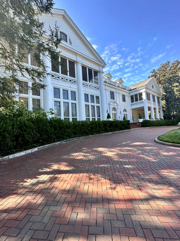 The exterior of the Duke Mansion, on of the historic hotels in Charlotte.